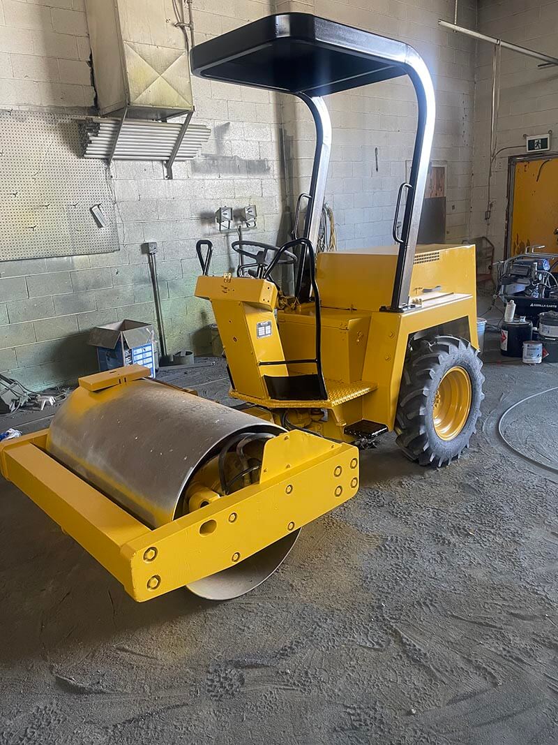 Kavips Steamroller after painting