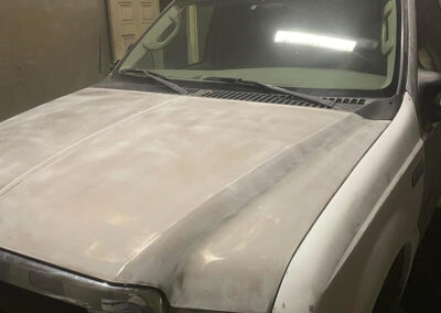 Kavips antique truck before painting
