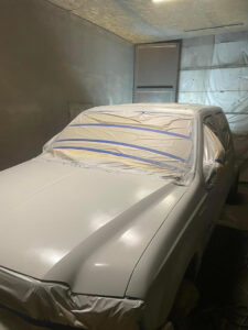 Kavips antique truck before painting Step2